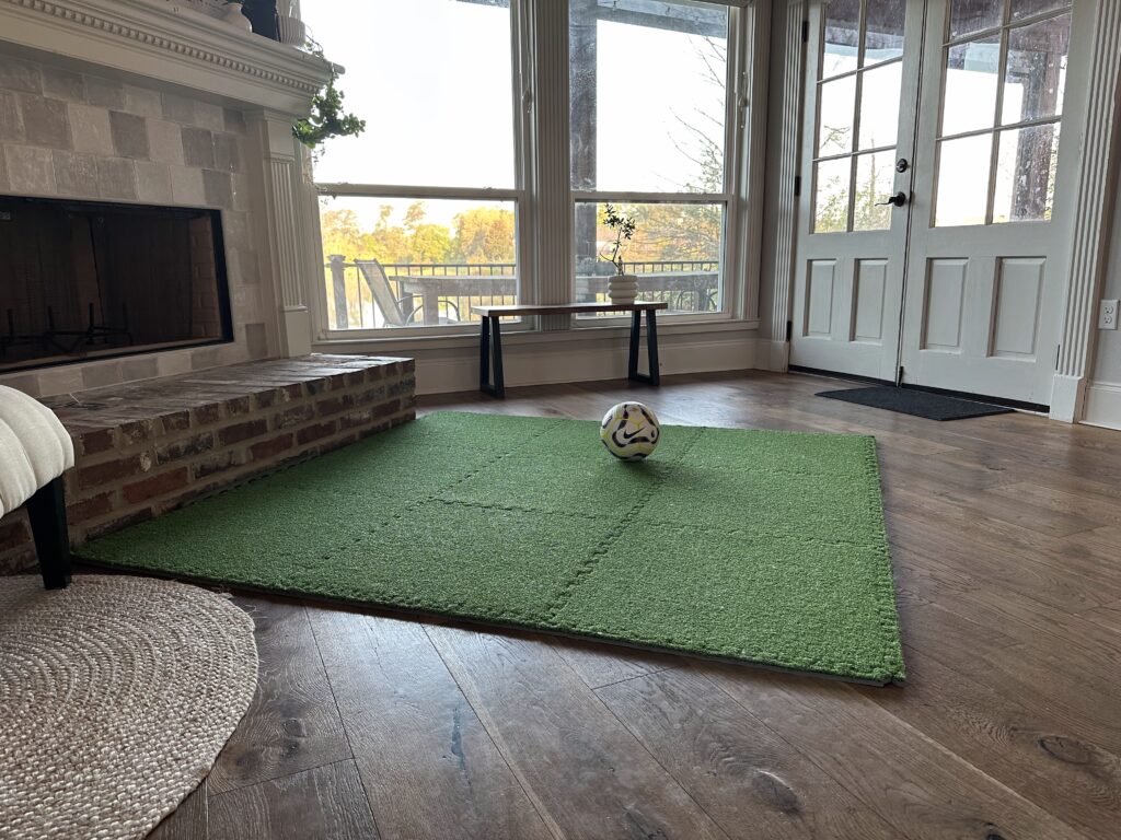 training area in kitchen